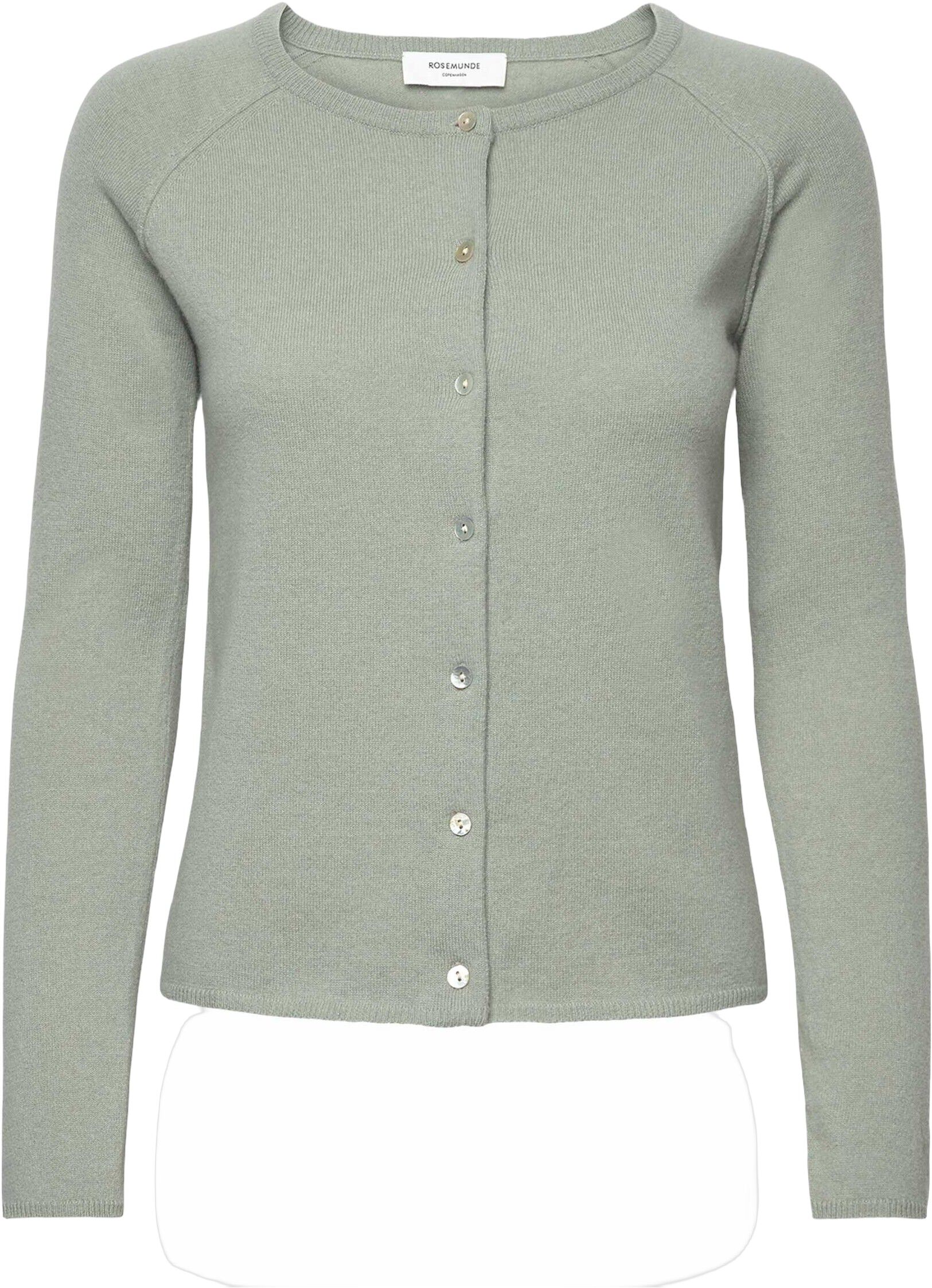 RWLaica Cashmere LS O-neck Raglan Cardigan