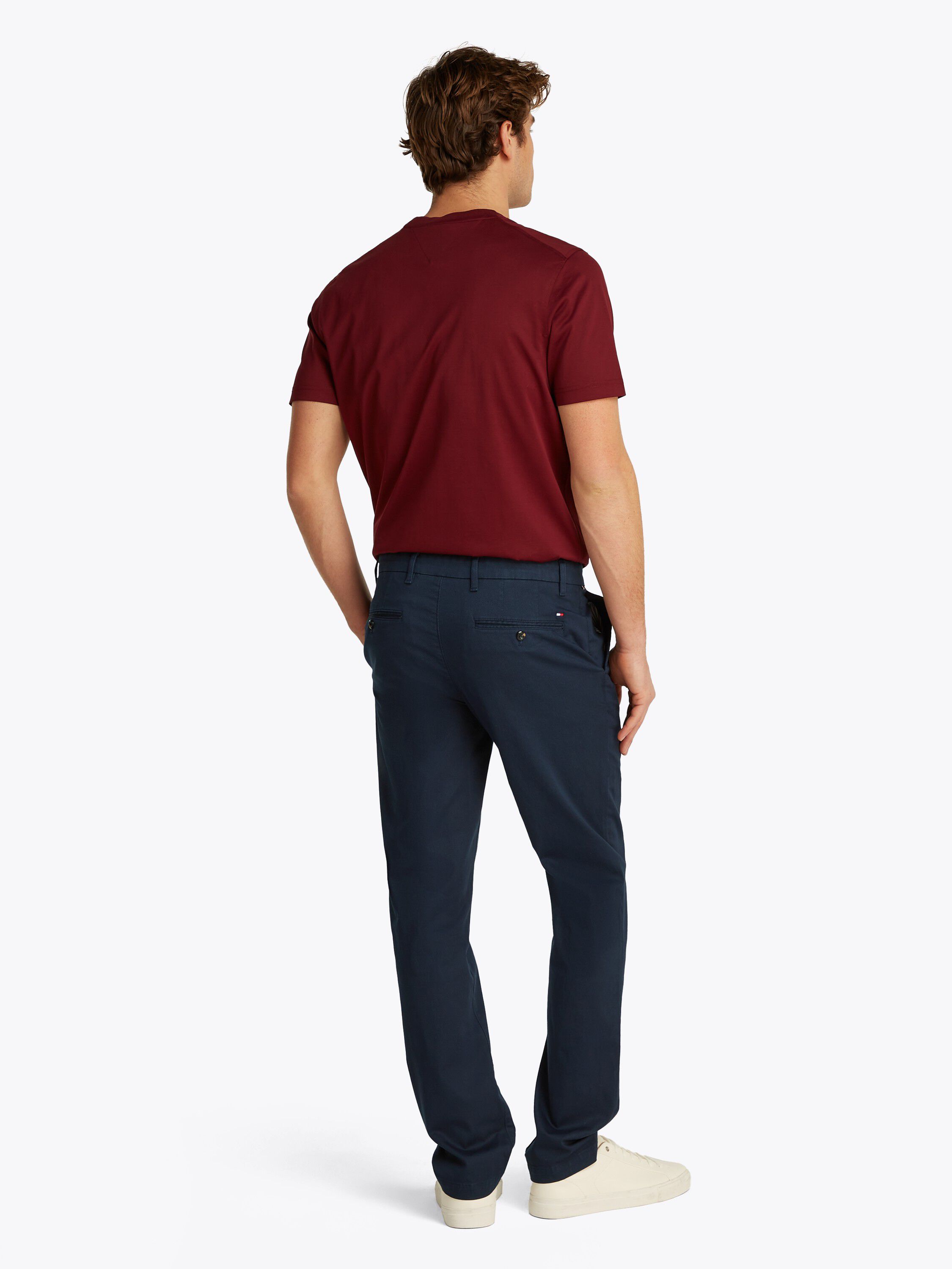 DENTON PRINTED STRUCTURE CHINO