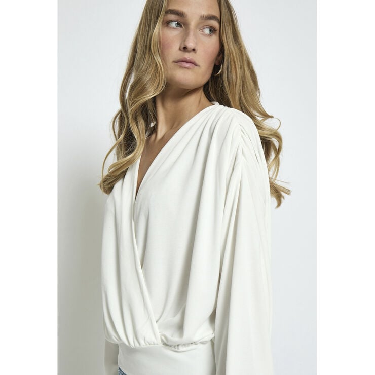 Gasia Modal Wrap Blouse