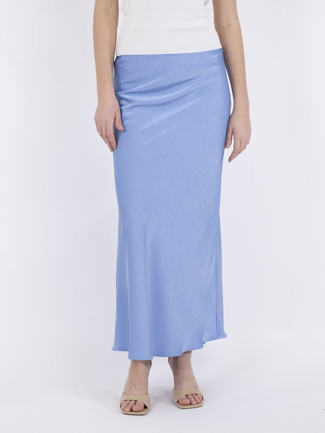 Vicky Heavy Sateen Skirt