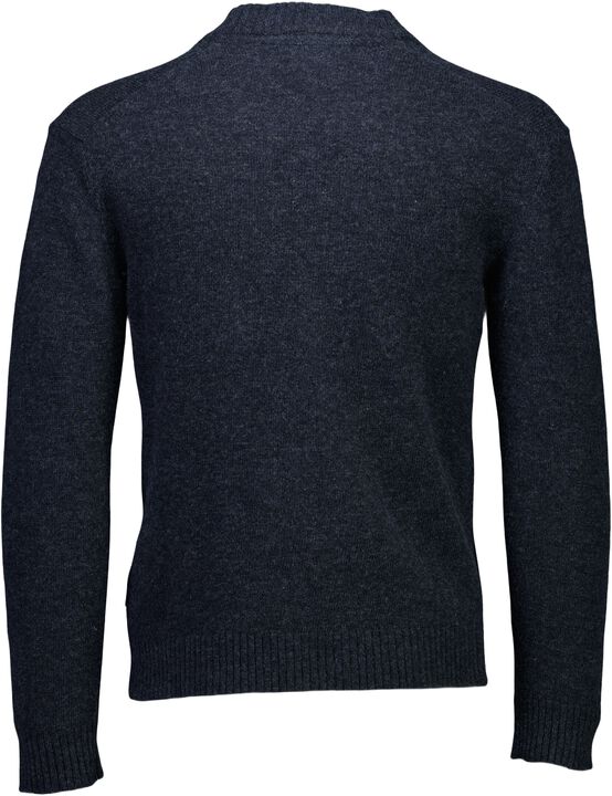 Lambswool button cardigan