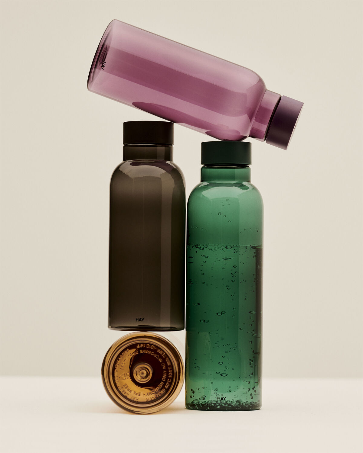 Miz Water Bottle-0,54 litre-Charcoa