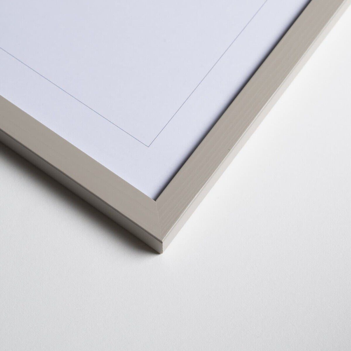 Poster&Frame - Cashemire grey wood 15x21cm (A5)