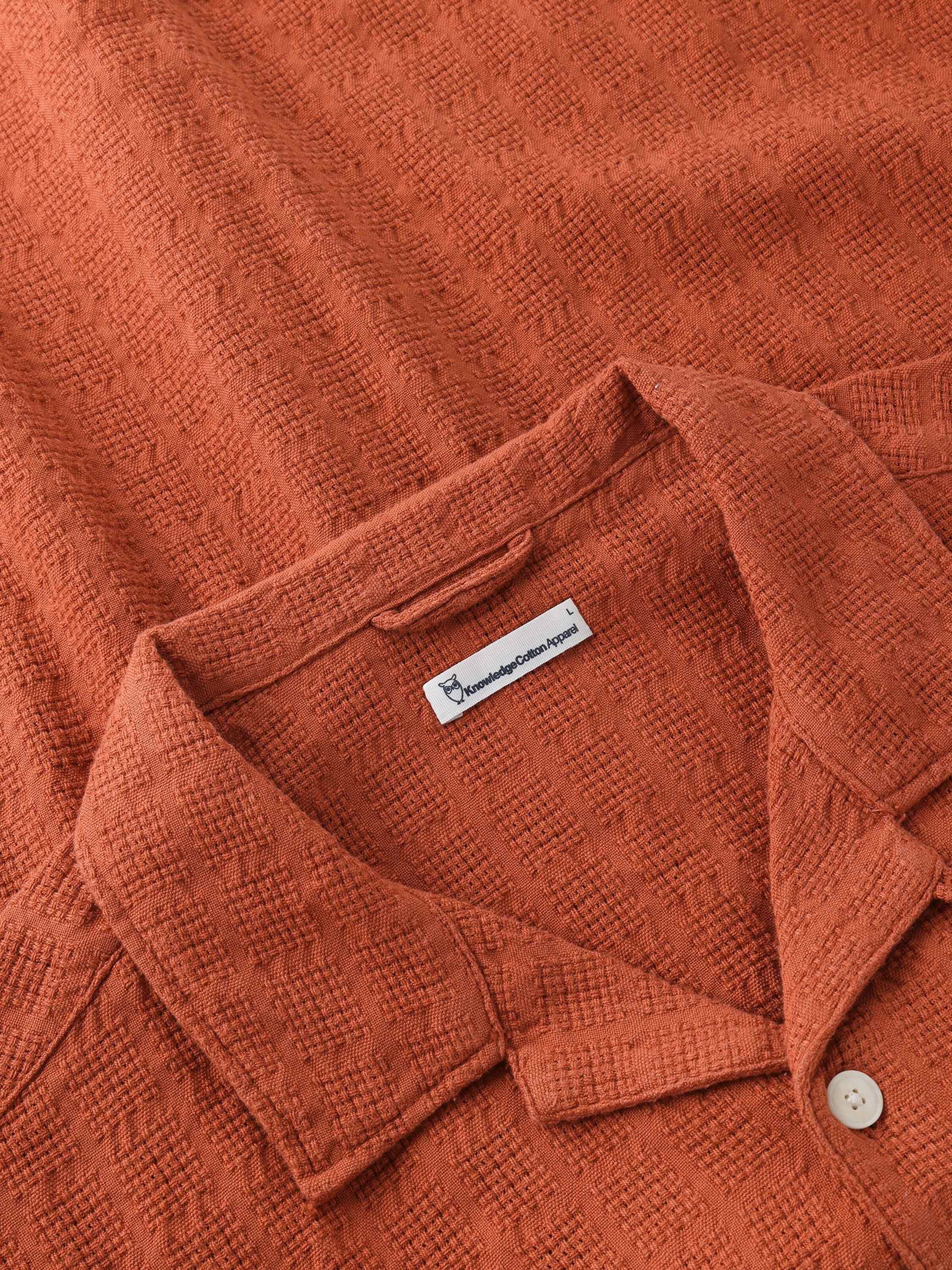 Structure short sleeve shirt