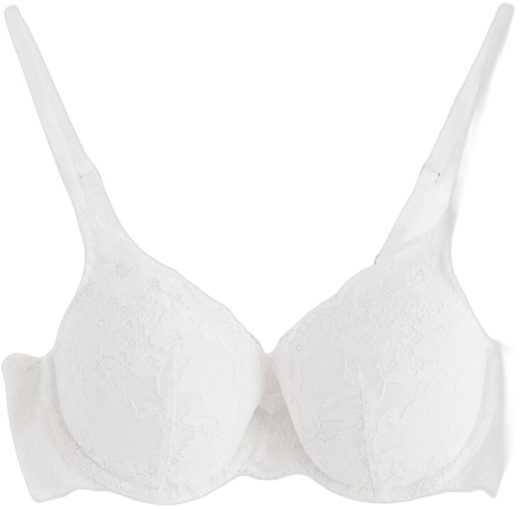 Lilja t-skjorte-BH med blonder