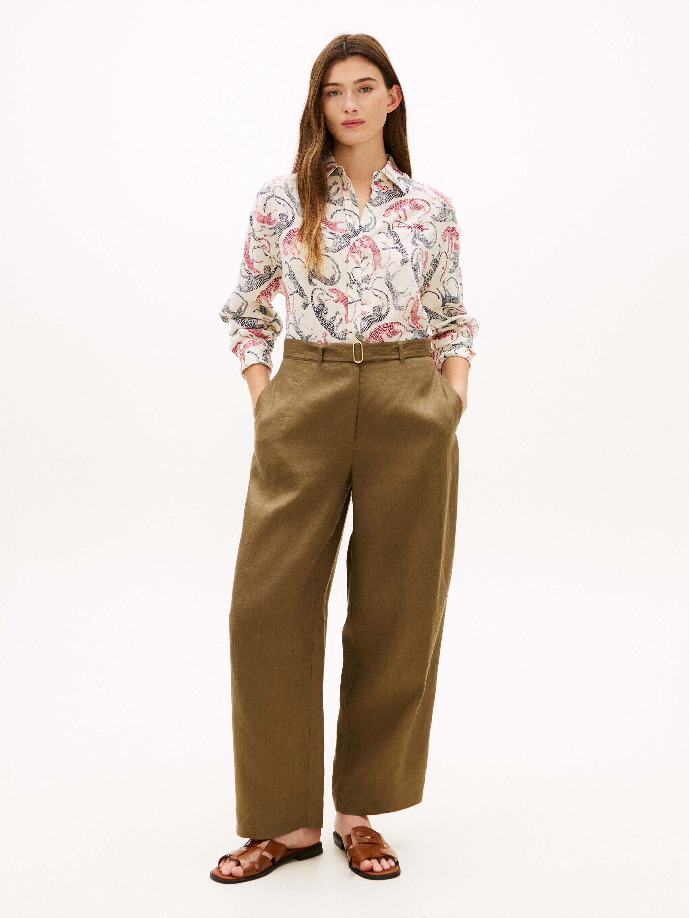 Pure Linen Oversized Fit Shirt