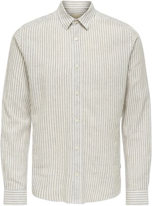 ONSCAIDEN LIFE LS STRIPE LINEN 660