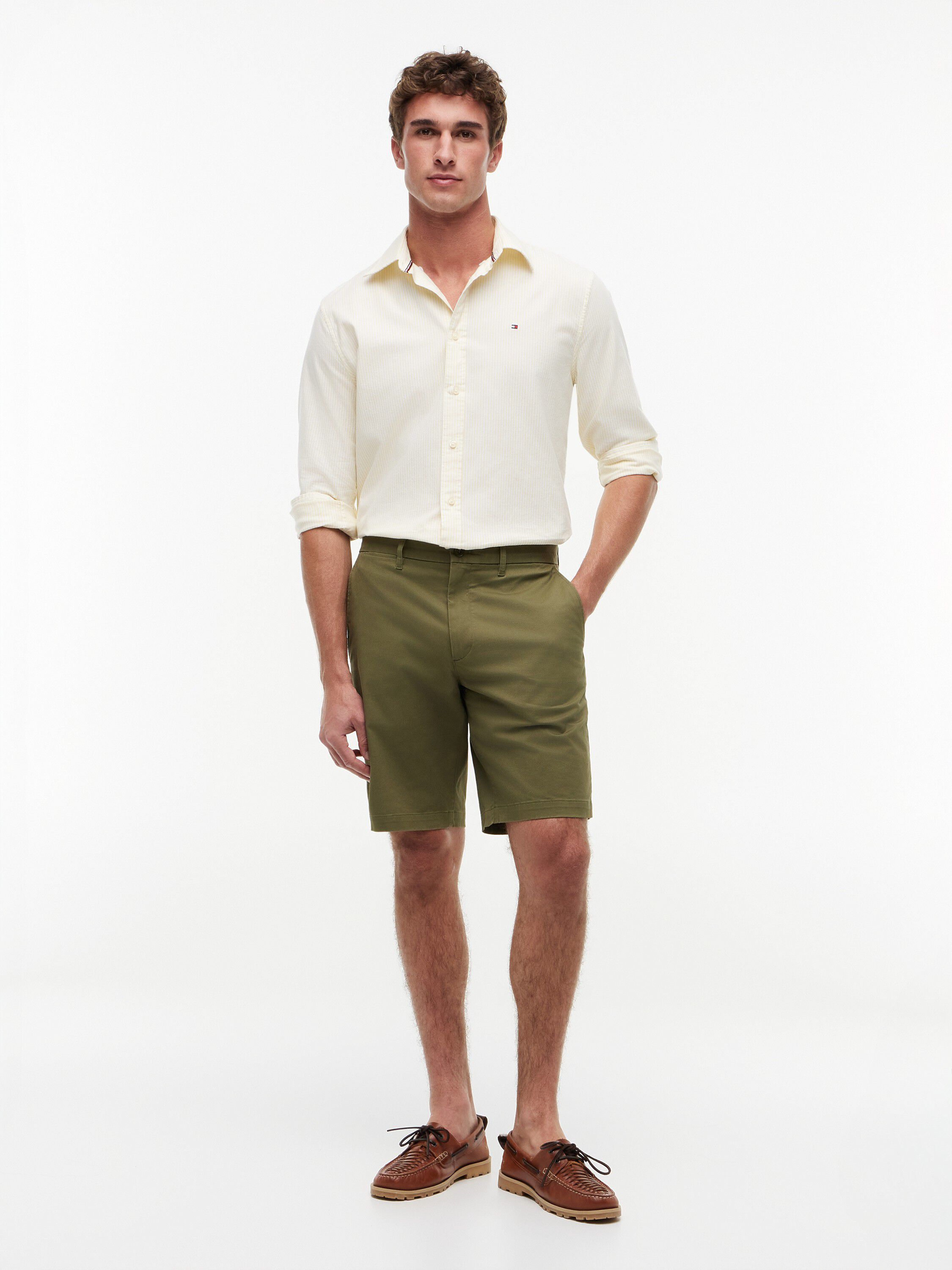 Denton Twill Slim 9. 5" Inseam Shorts