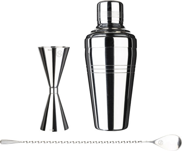 Bar Kit Mini 3-del Shaker, Jigger, Pourer