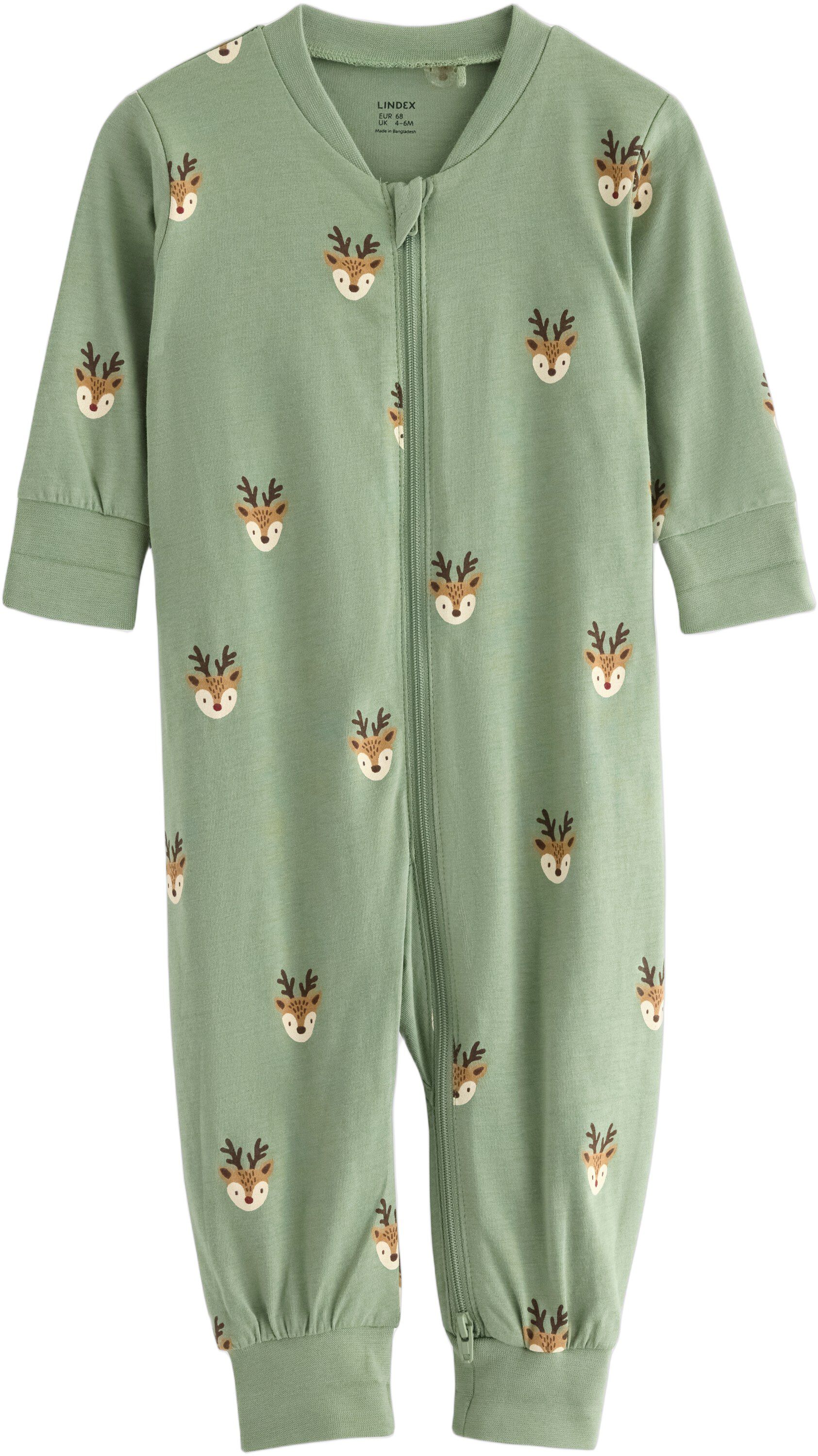 Hyggelig pyjamas i bl&oslash;d bomuld med