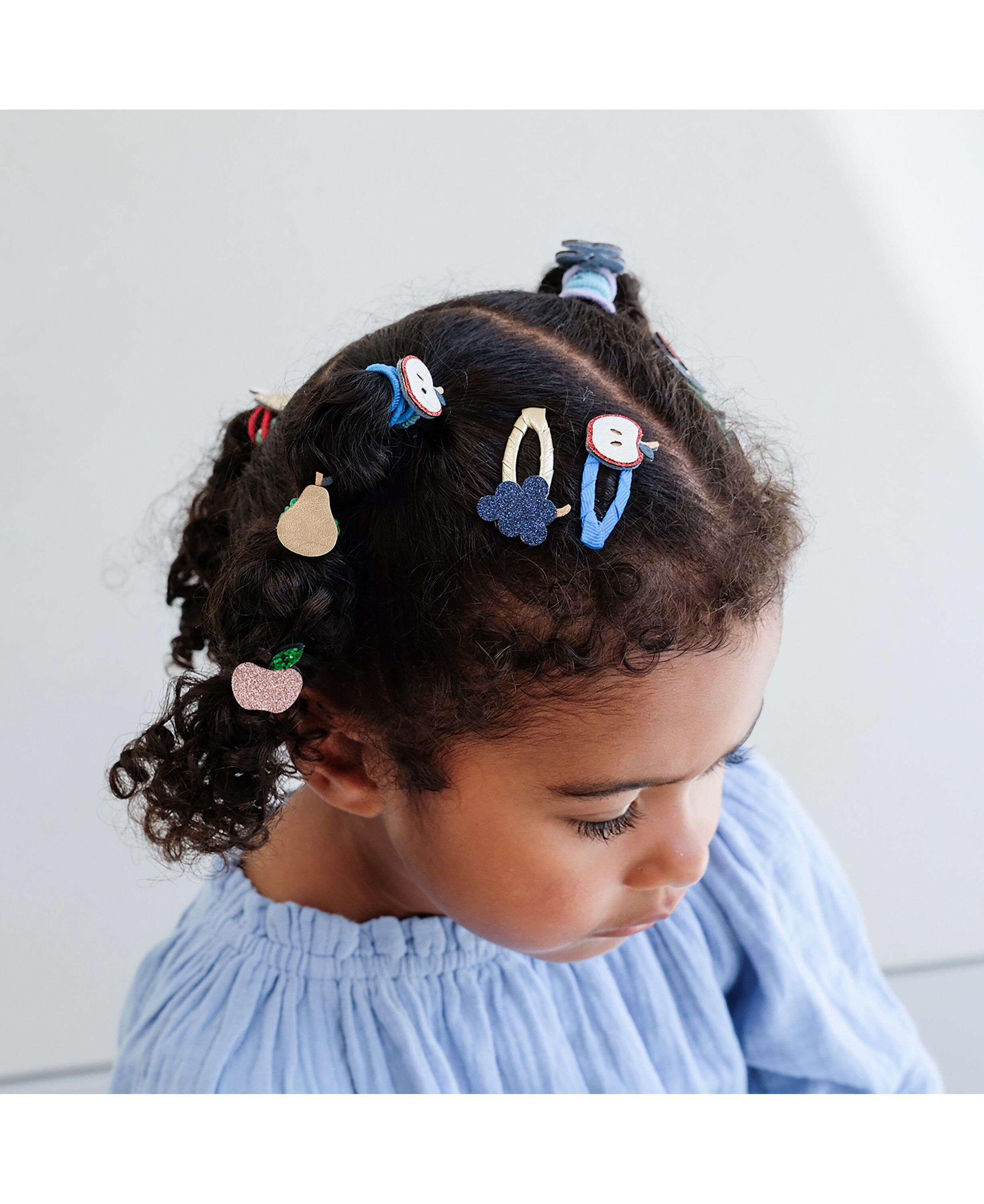 Mimi & Lula - 8 h&aring;relastikker - Mini Fruity Mushroom Village