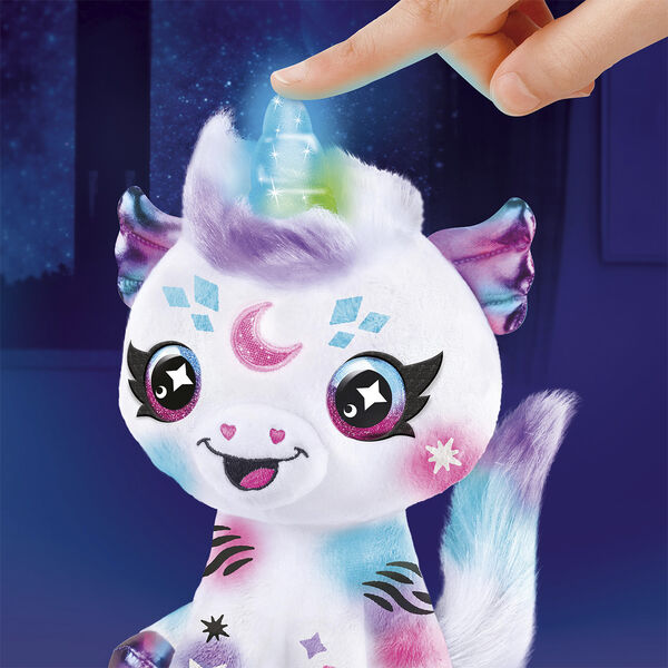 Airbrush Plush Cosmic Unicorn