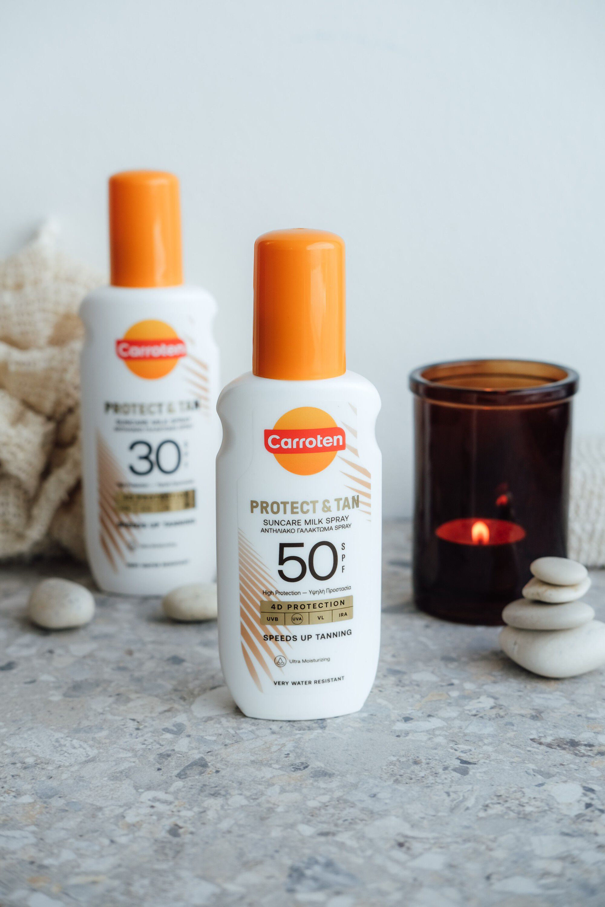 Carroten Protect & Tan Body Milk Spray SPF 50