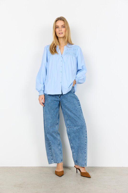 SC-NETTI 116 Skjorte Lysebl&aring;