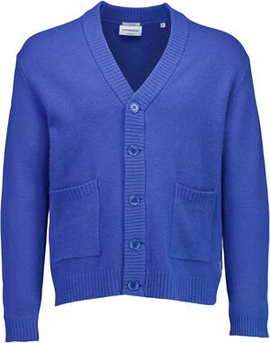 Lambswool button cardigan