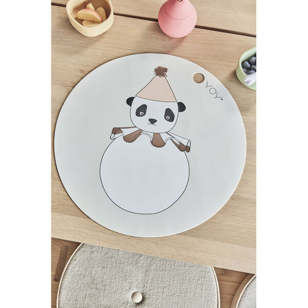 Panda Pompom Dækkeserviet