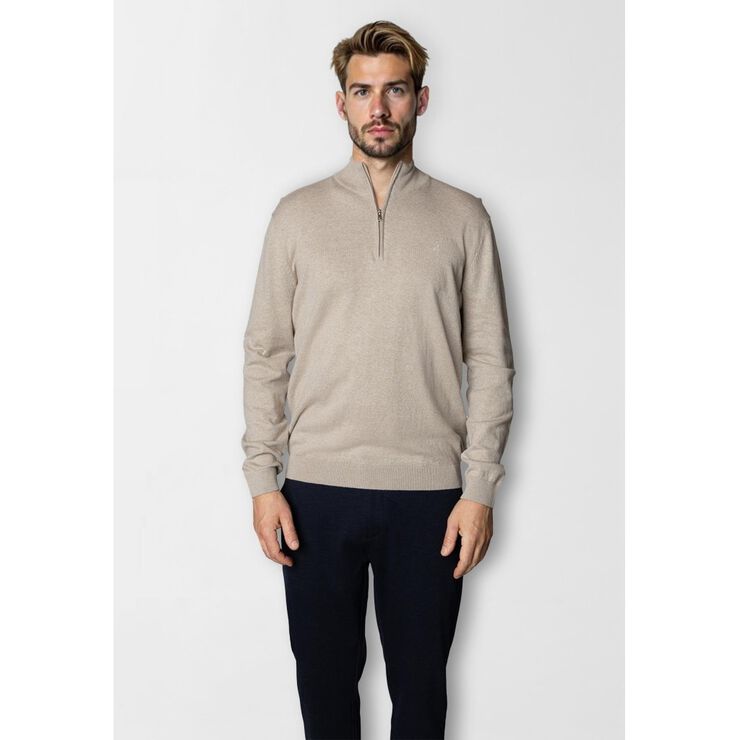 Claude half zip knit
