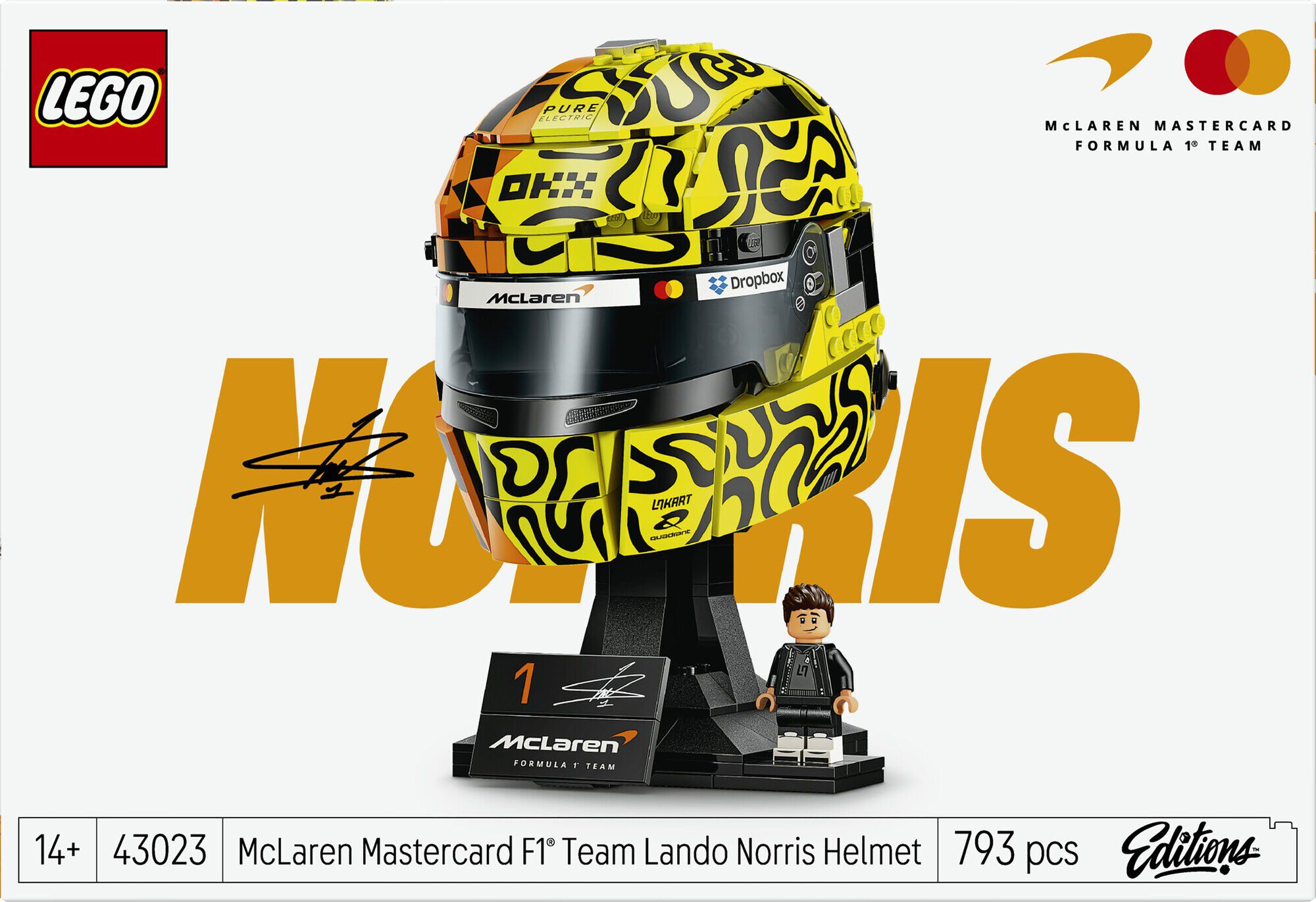 McLaren Mastercard F1&reg; Team Lando Norris-hjelm 43023