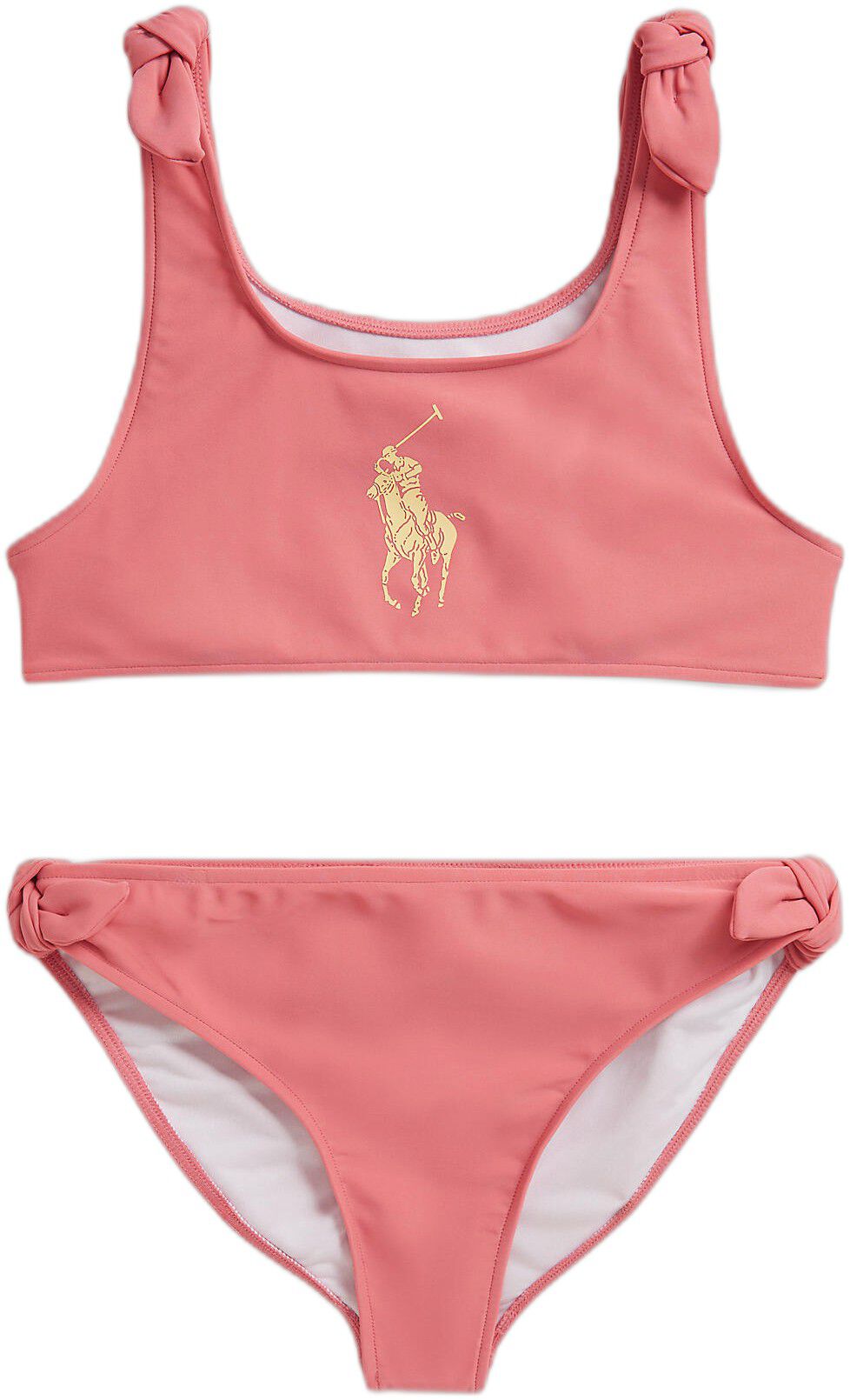 SOLID NYLON/ELASTAN-KNT-SWIM SET