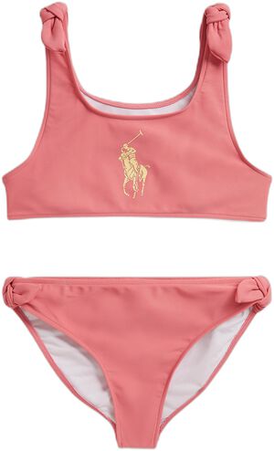 SOLID NYLON/ELASTAN-KNT-SWIM SET