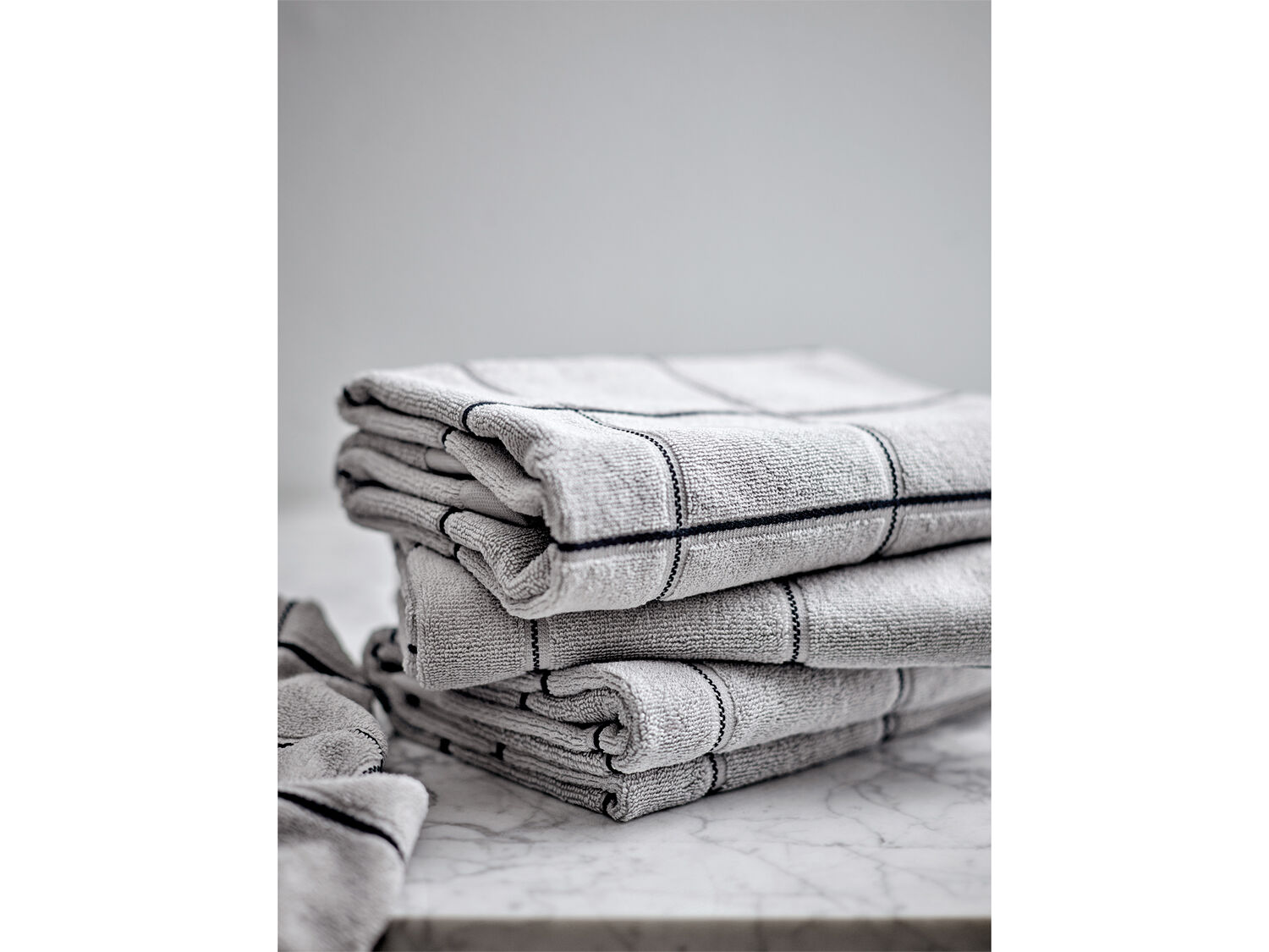 H&aring;ndkle 70x140 Vista Cloud grey