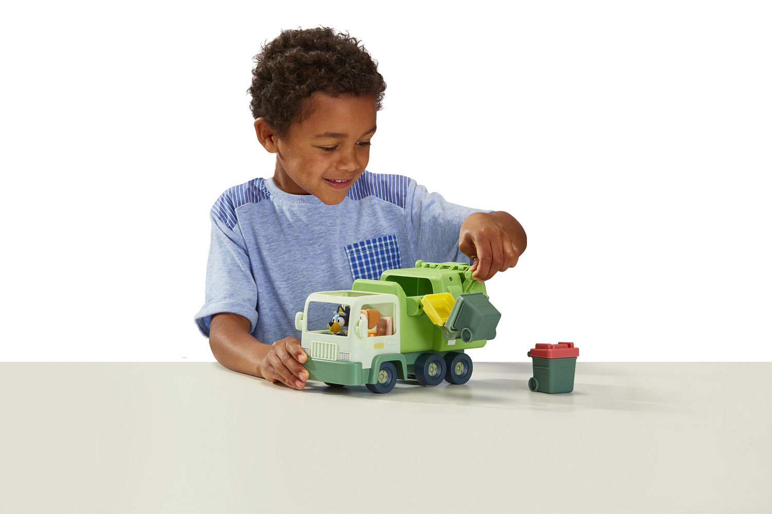 BLUEY RUBBISH TRUCK