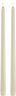 LED slim taper candle, Oyster Grey, Smooth, 2-pack, 2,3x32 cm