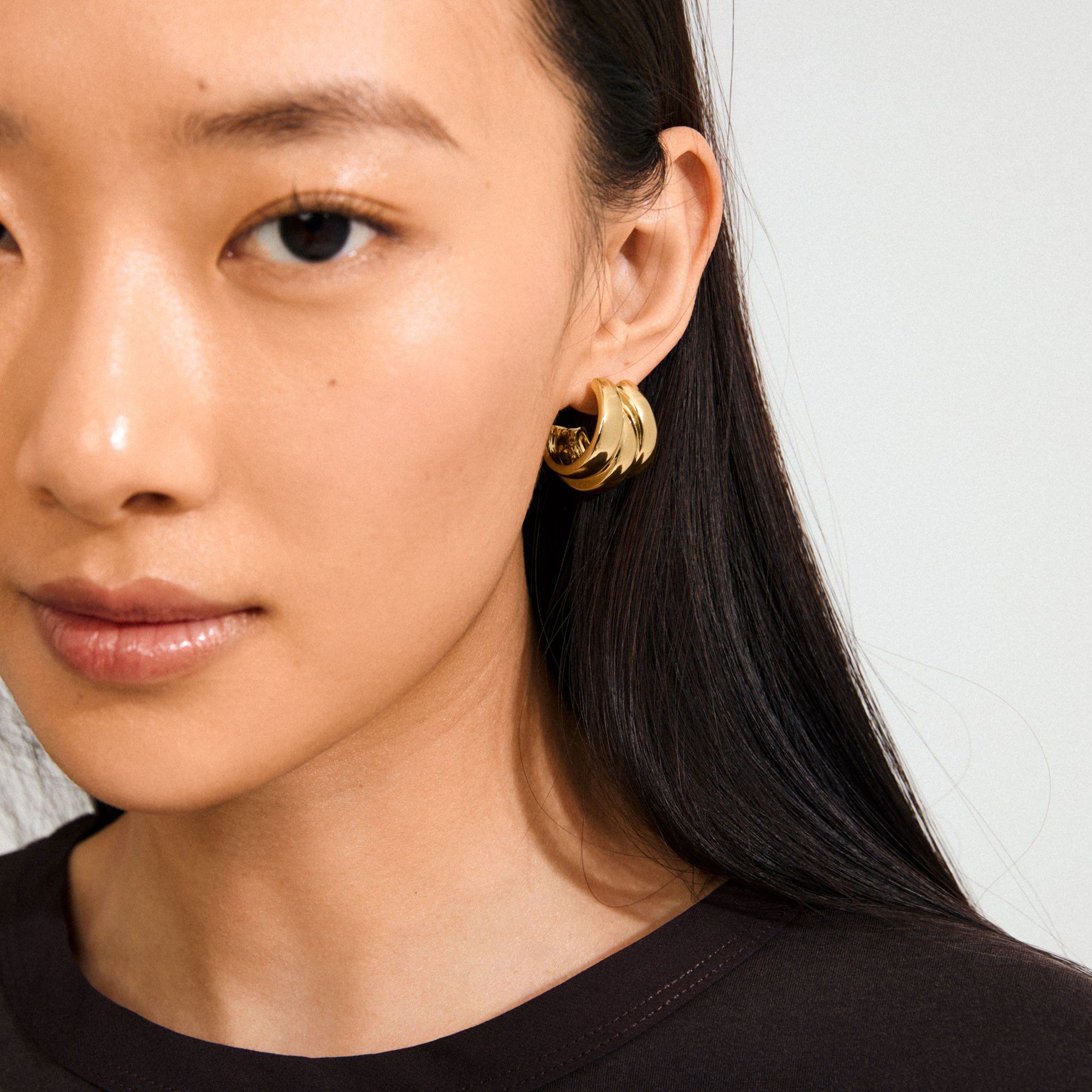 DAMIA earrings gold-plated