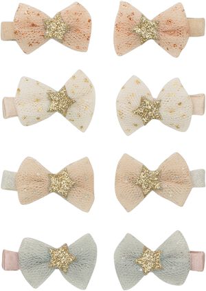 Mimi & Lula - 8 hårclips - Mini Tutu Bow Enchanted