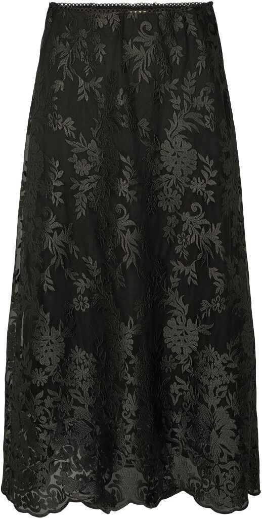 5194PBOEllo lace long skirt