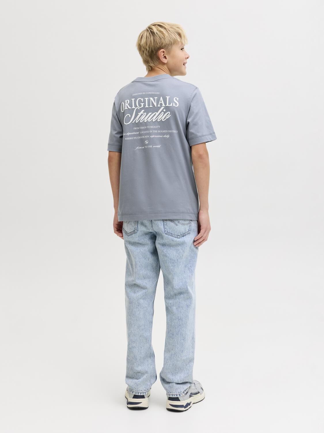 Jornorrebro Typo Tee Ss Crew Neck Sn Jnr