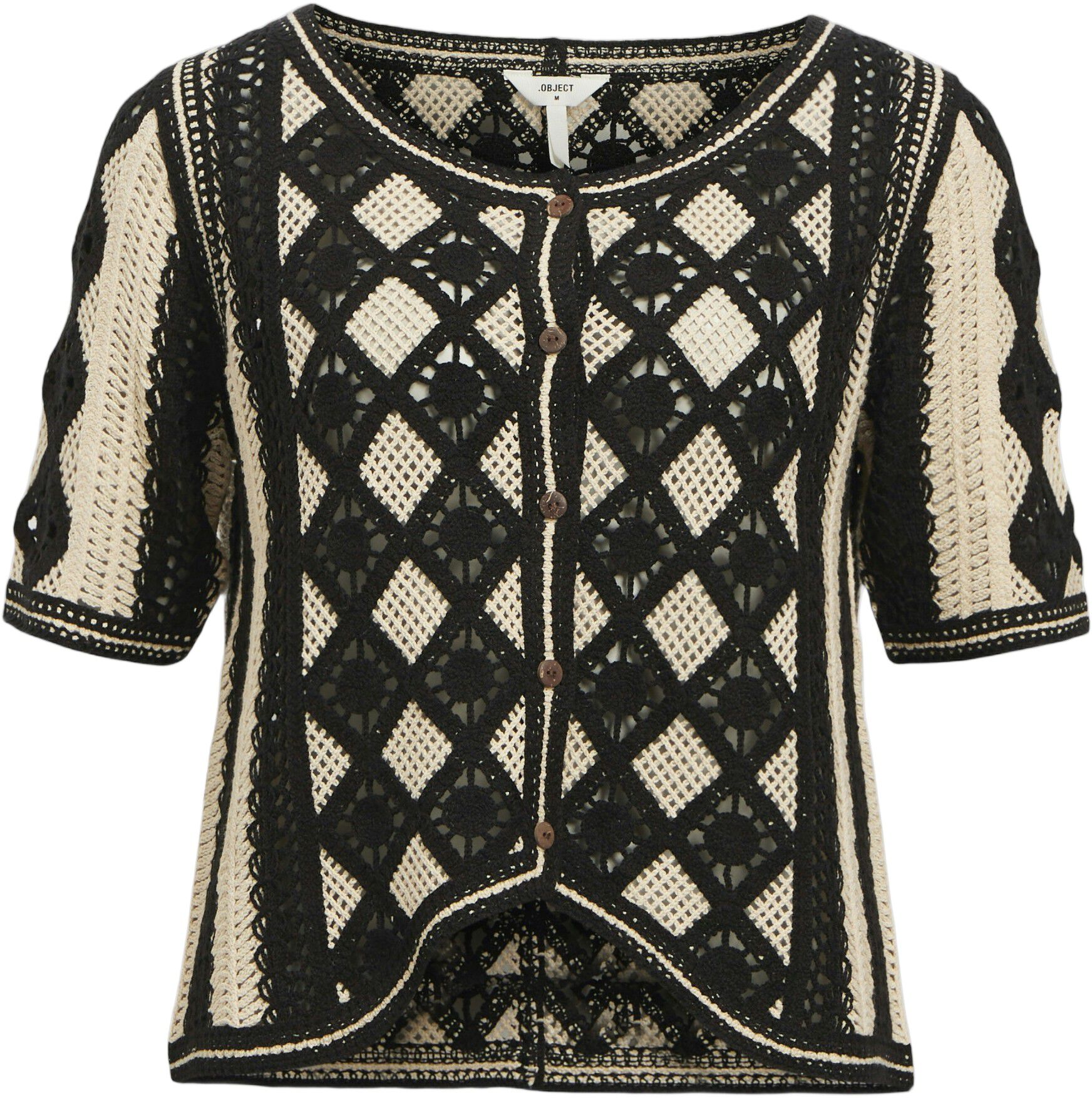 OBJWASILA KNIT RE S/S CARDIGAN 138