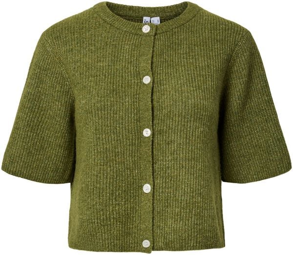 PCSILLY SS O-NECK KNIT CARDIGAN NOO