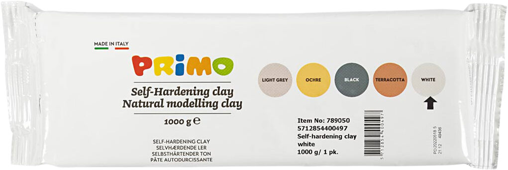 Selvh&aelig;rdende Ler, 1000g.