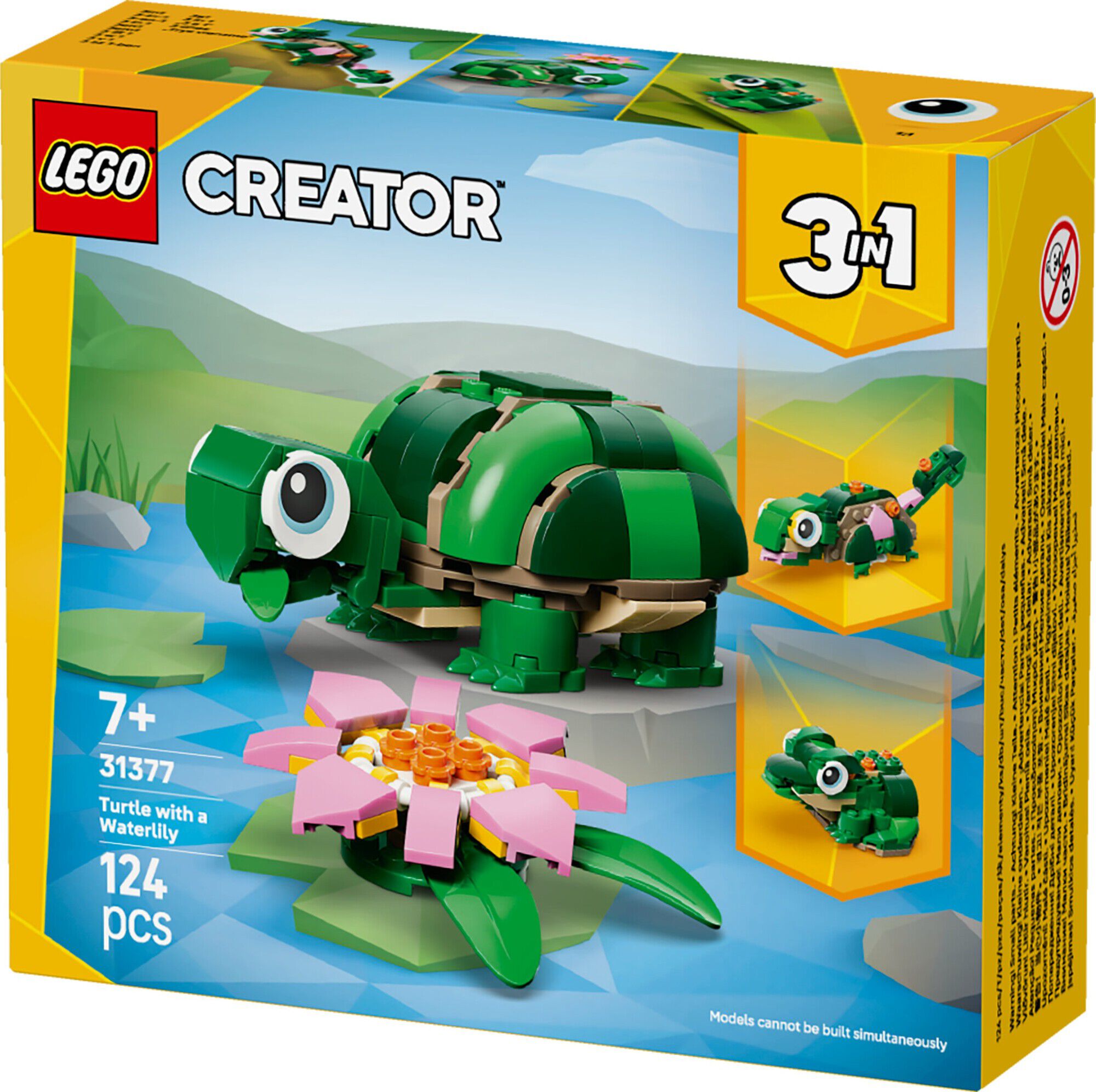 Skildpadde med &aring;kandeblomst 31377