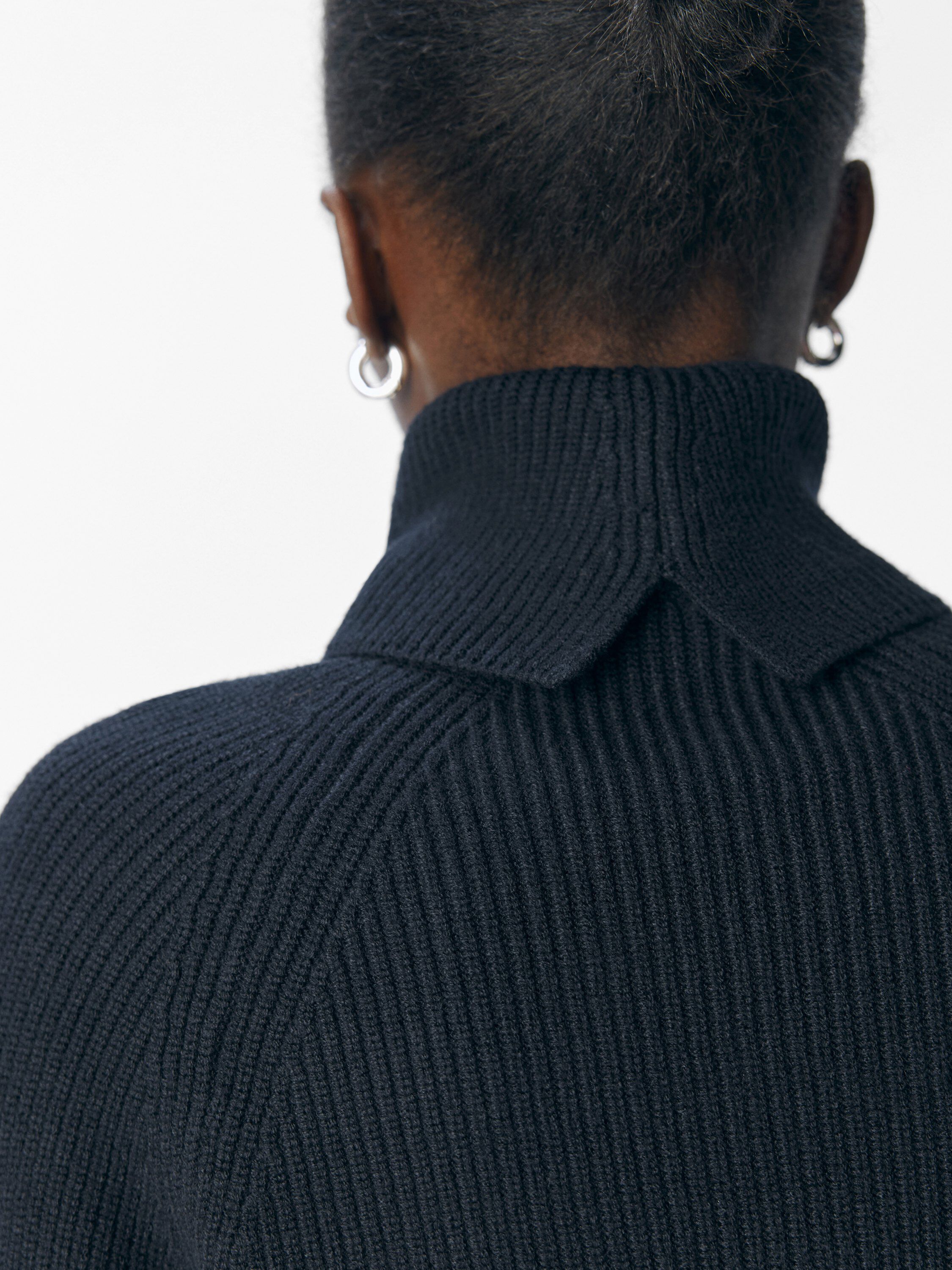 Objviola Ls Lo Rollneck Knit Noos