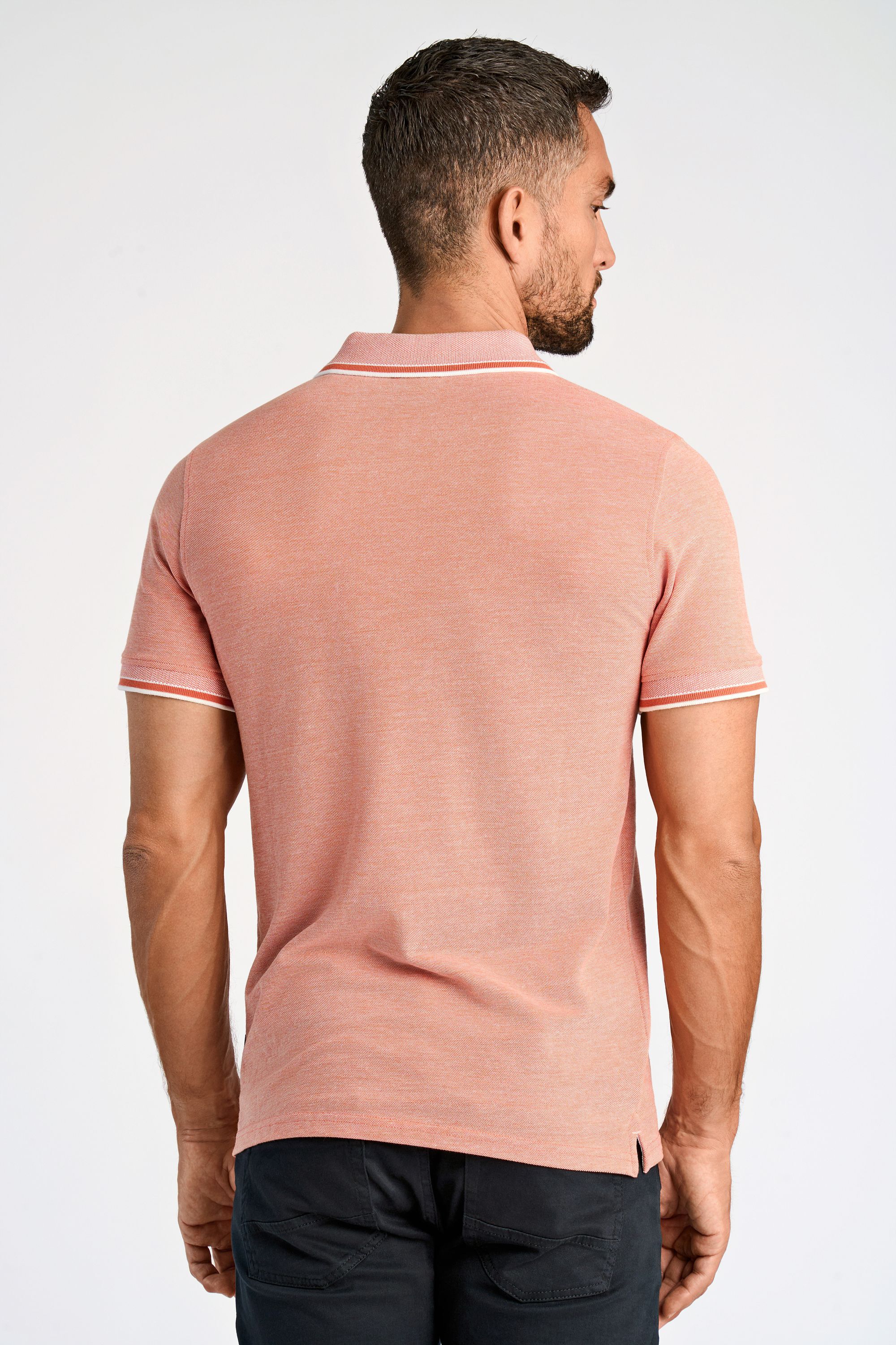 Organic cotton polo S/S