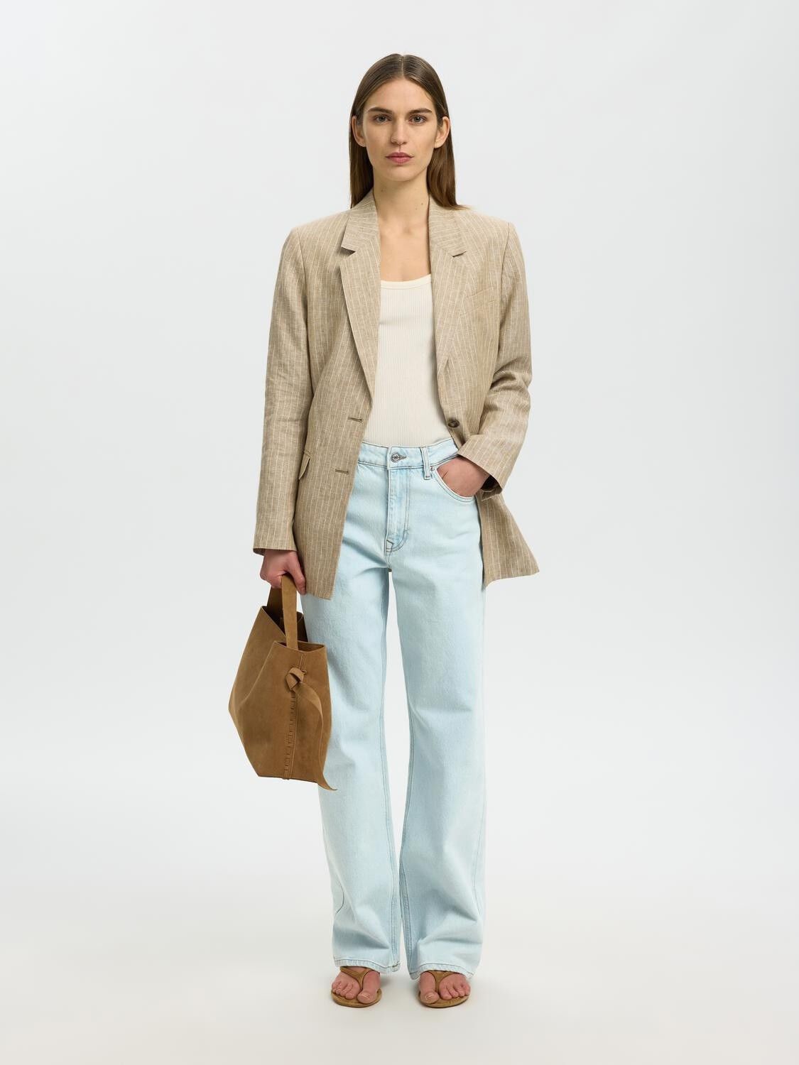 Slwwide Bea-Kori Skyblue 608 Hw Jns Noos