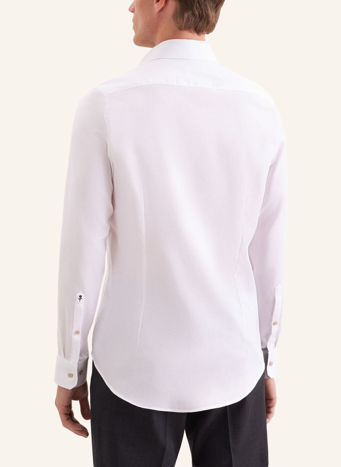 Business shirt Slim 1/1 Kent-Collar Structure