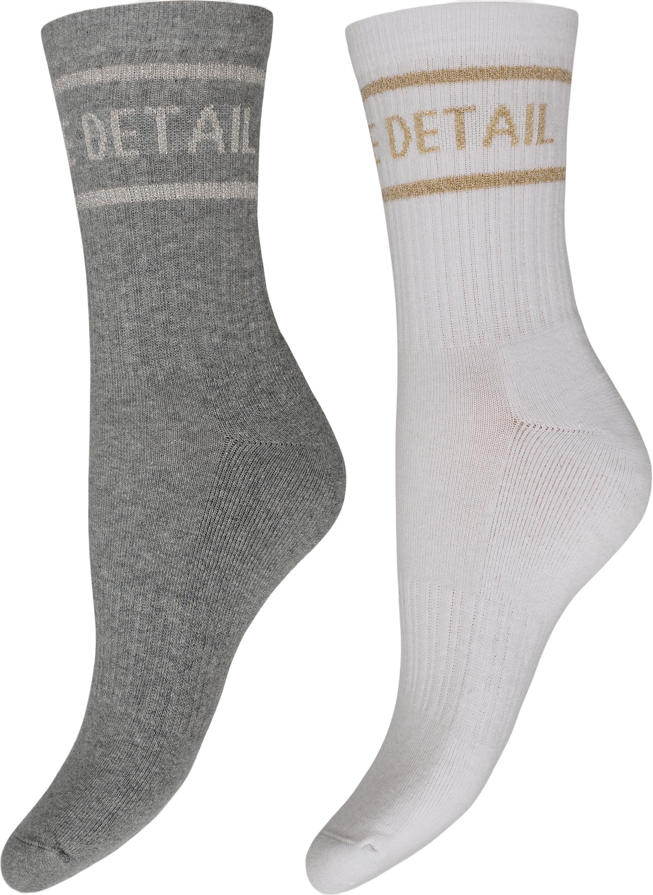 HYPETHEDETAiL tennis sock 2-pk