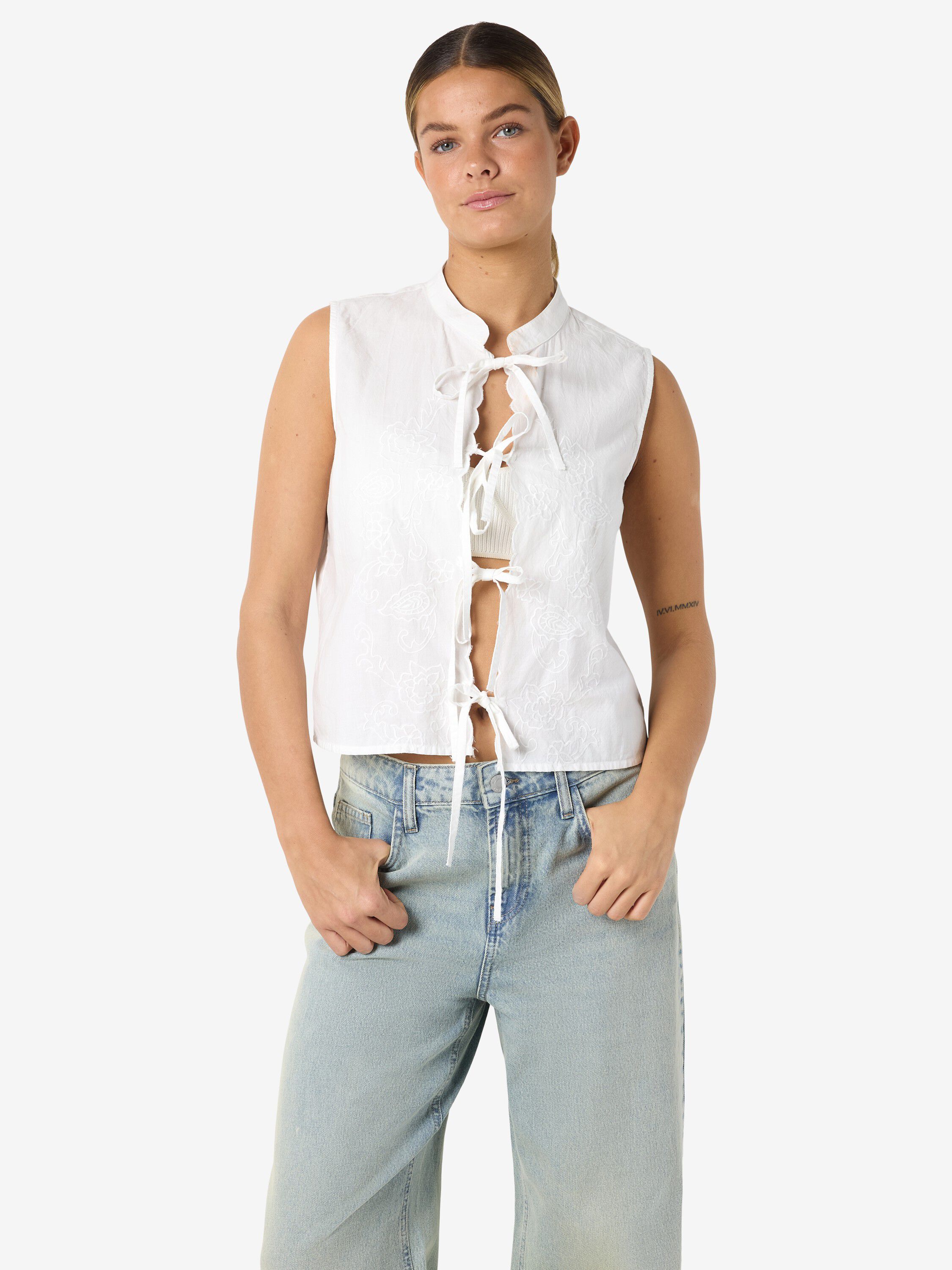 Nmmae S/L Top Wvn