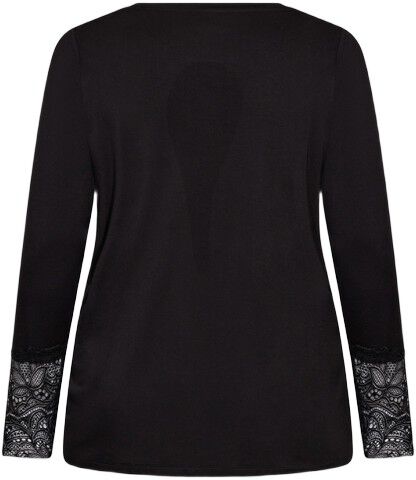 Curvy WA-STELLA 24 Bluse Sort