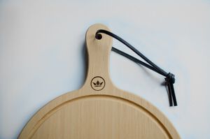 Dishwasher Safe Cutting Board, Round Medium, Triplo