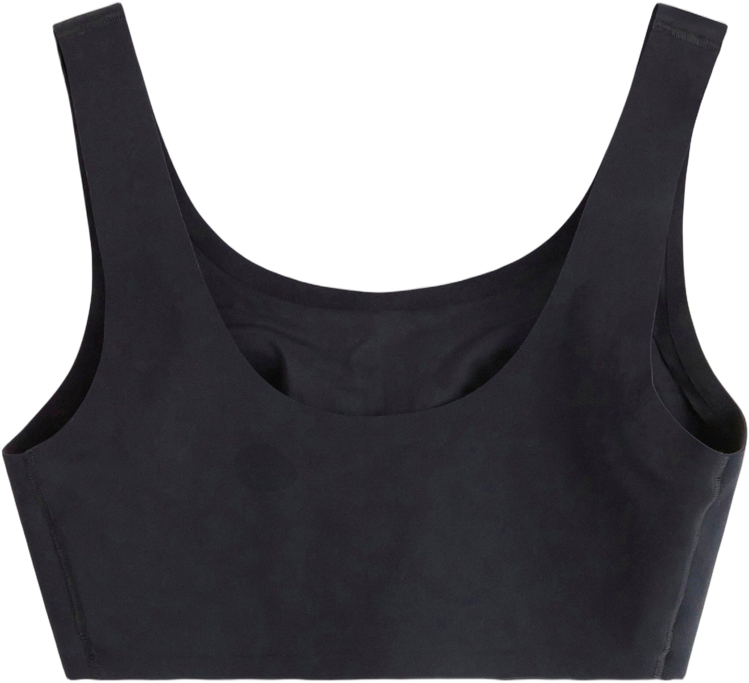 Super soft bra with a round necklin