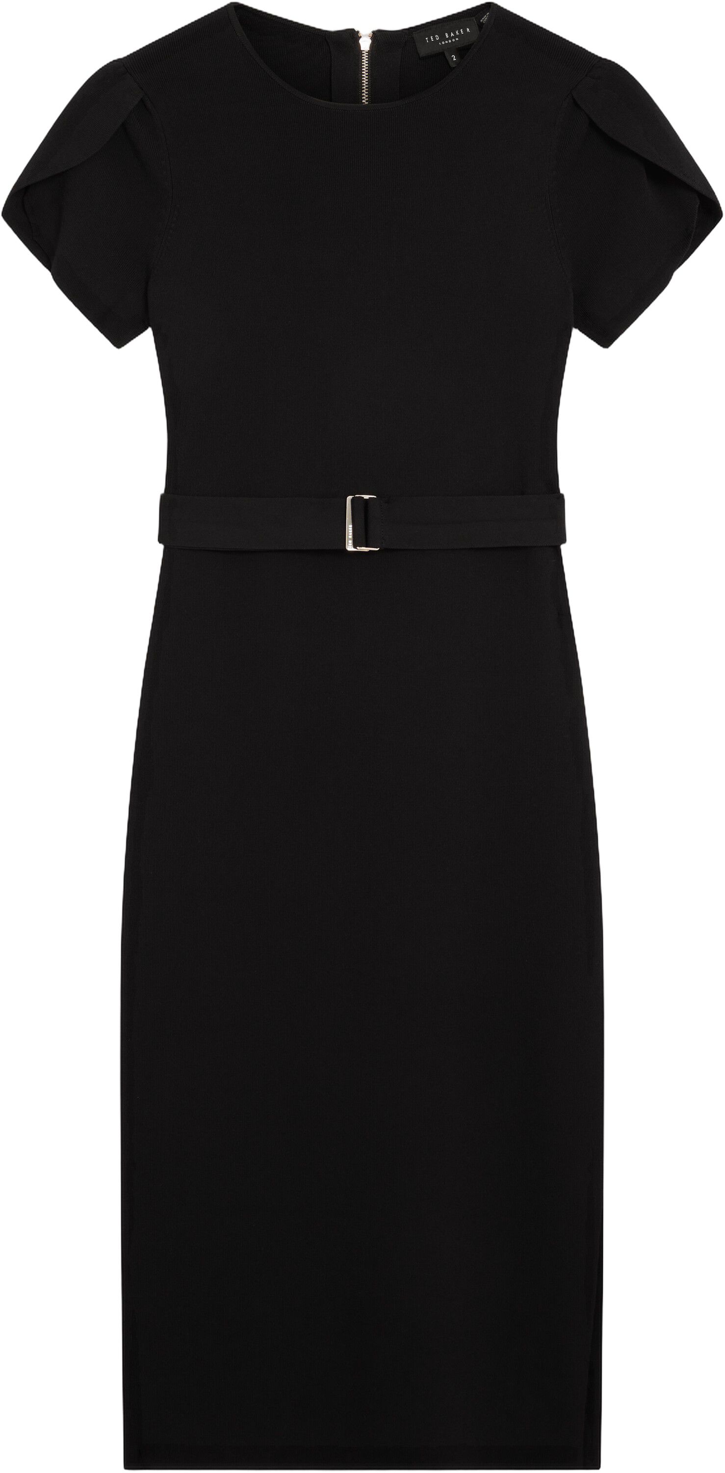 JULIANY Tulip Sleeve Knitted Midi D