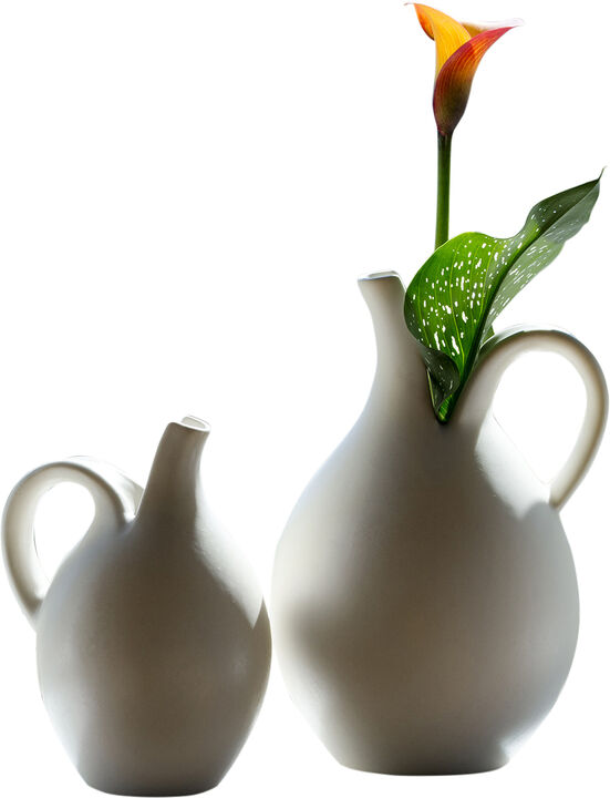 Spaltekanden - white - Medium - Model no 64