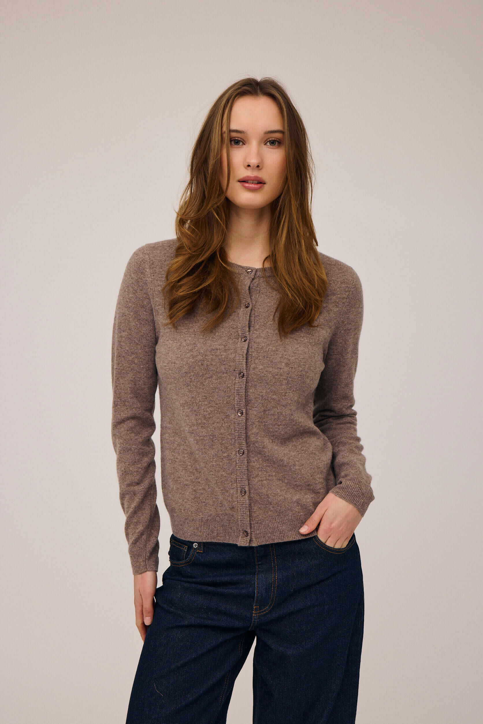 Myrna 3 RWS Cardigan Lambswool