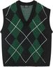 Comfy Wool Harper Argyle Vest