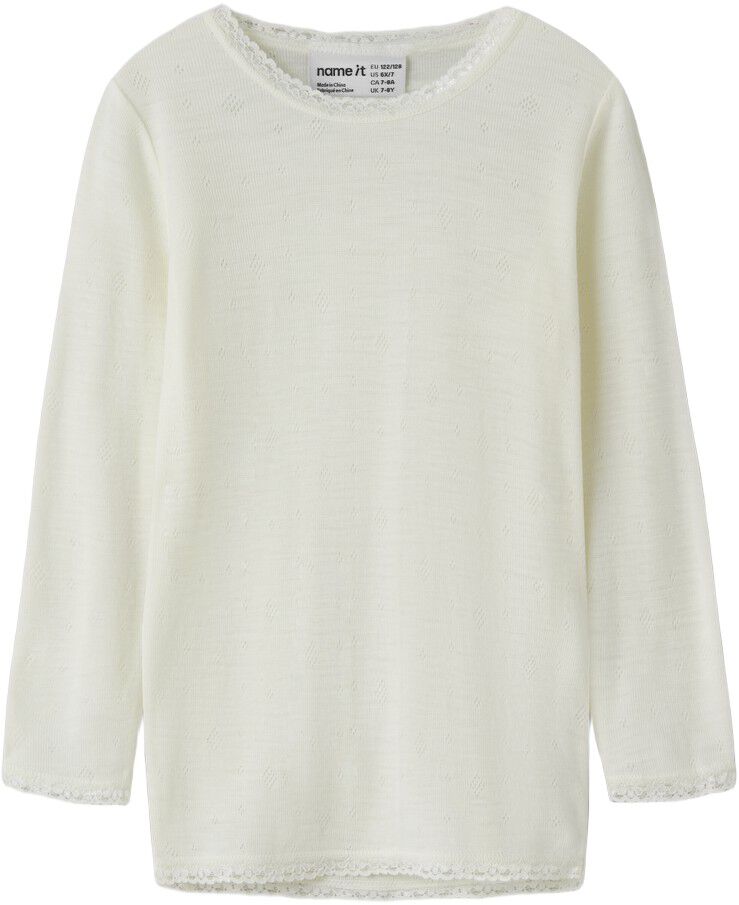 NMFWANG WOOL NEEDLE LS TOP SOLID NO