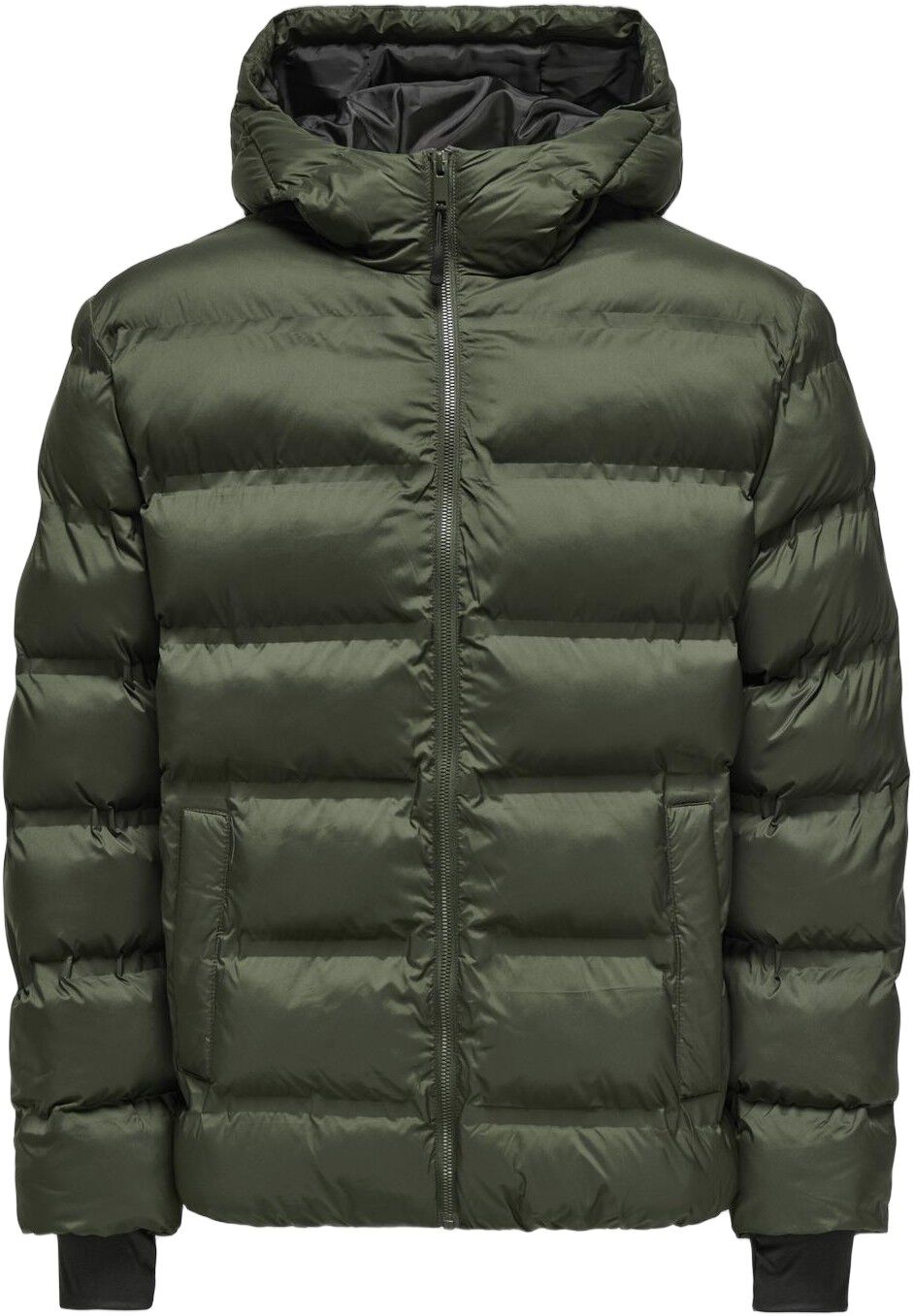 ONSUNION SEAMLES LIFE HOOD PUFFER J
